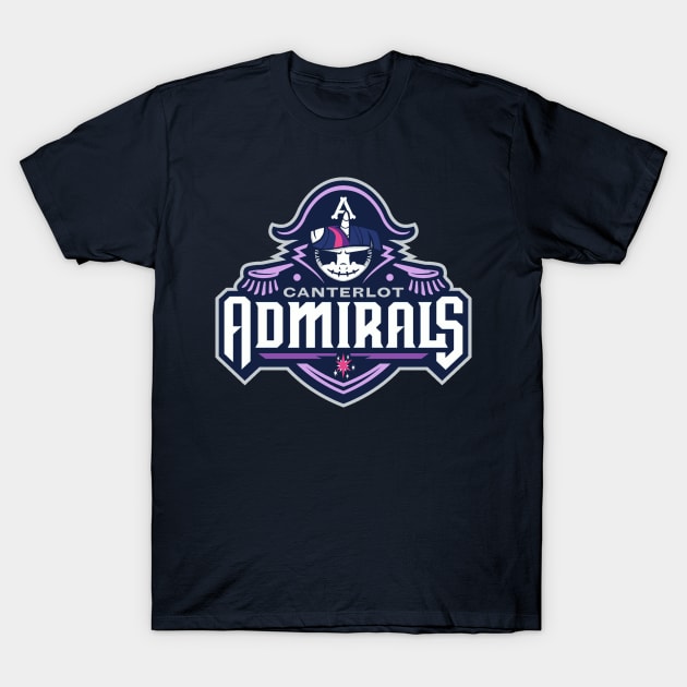 Twilight Sparkle (Admirals) T-Shirt by euryoky